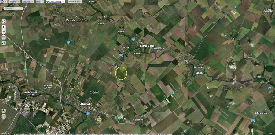 Teren agricol extravilan de 25000 mp, în Afumați