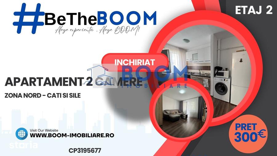 Apartament cu 2 camere în Nord