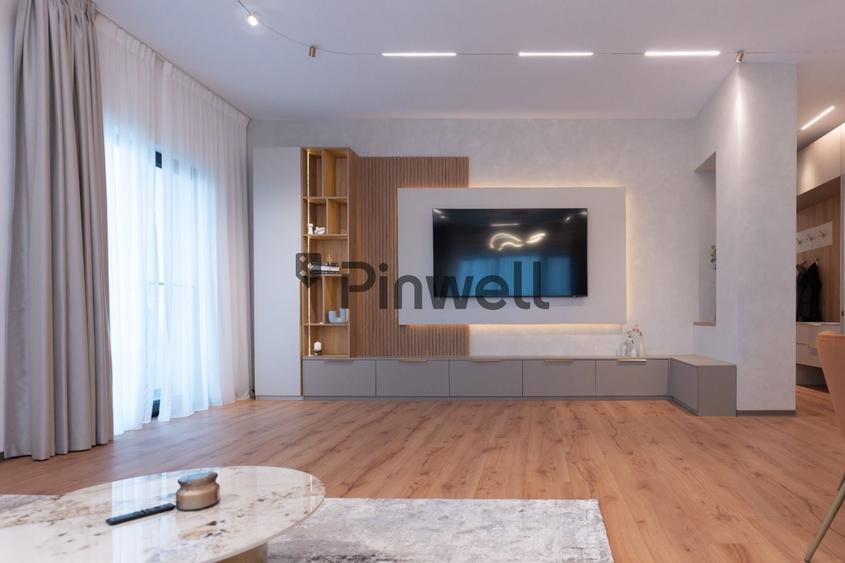 Apartament cu 4 camere semidecomandat, mobilat în Tunari