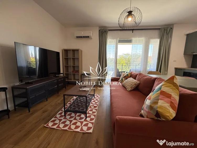 Apartament cu 2 camere semidecomandat în Nord