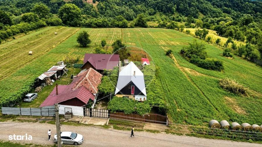 Casă cu 3 camere în Lupești