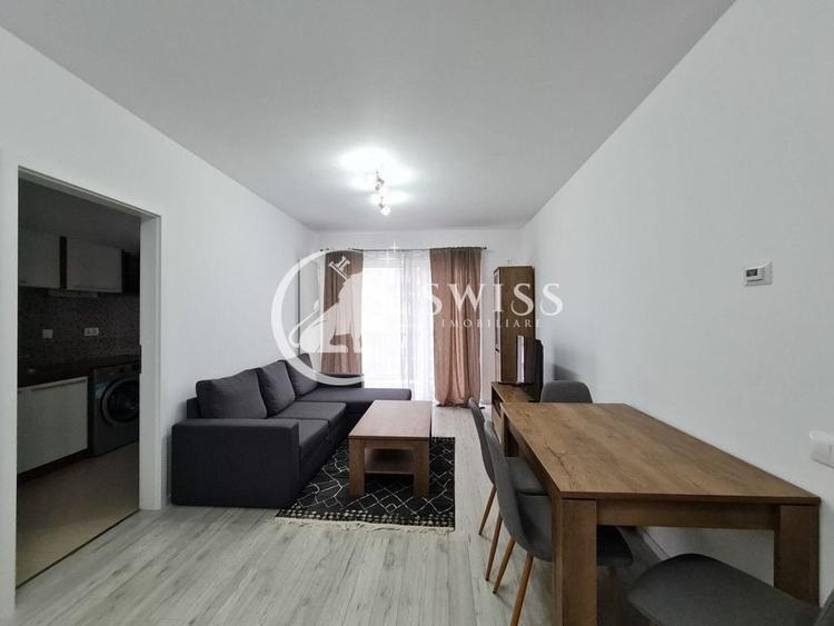 Apartament cu 2 camere semidecomandat, mobilat în Bună Ziua