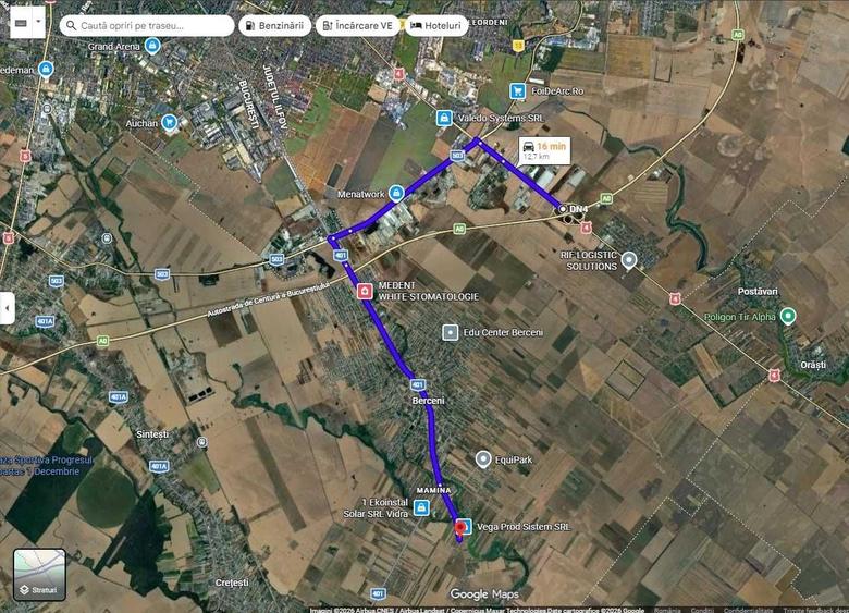 Casă cu 3 camere în Berceni