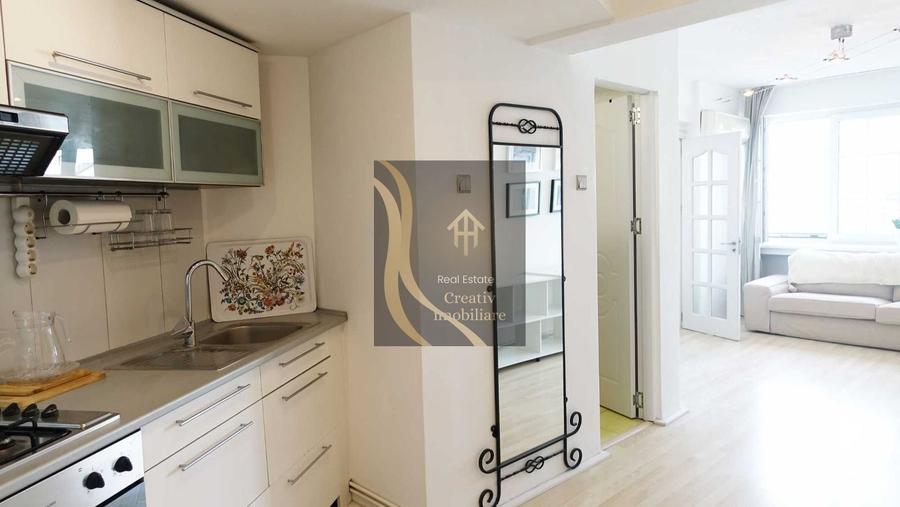Apartament cu 2 camere nedecomandat în Cișmigiu