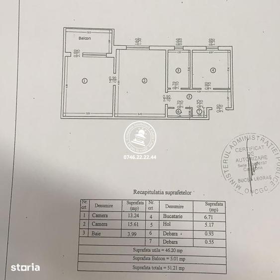 Apartament cu 2 camere semidecomandat în Tudor Vladimirescu