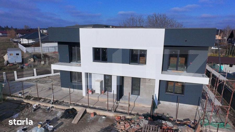 Casă cu 4 camere cu Teren 120 Mp în Holboca