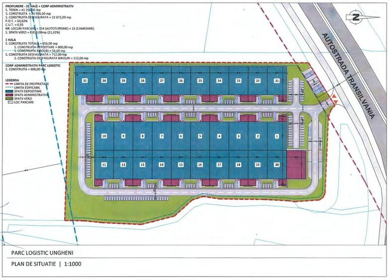 Teren Construcții extravilan de 41356 mp, în Periferie