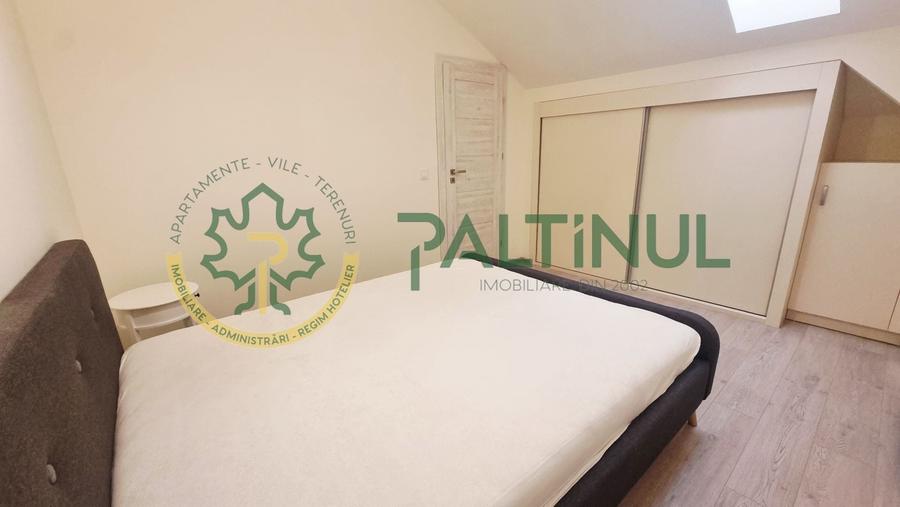 Apartament cu 2 camere semidecomandat, mobilat în Central