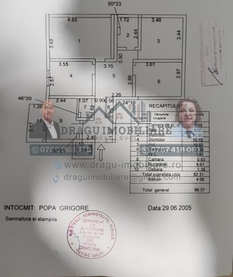 Apartament cu 4 camere decomandat în Exterior Est