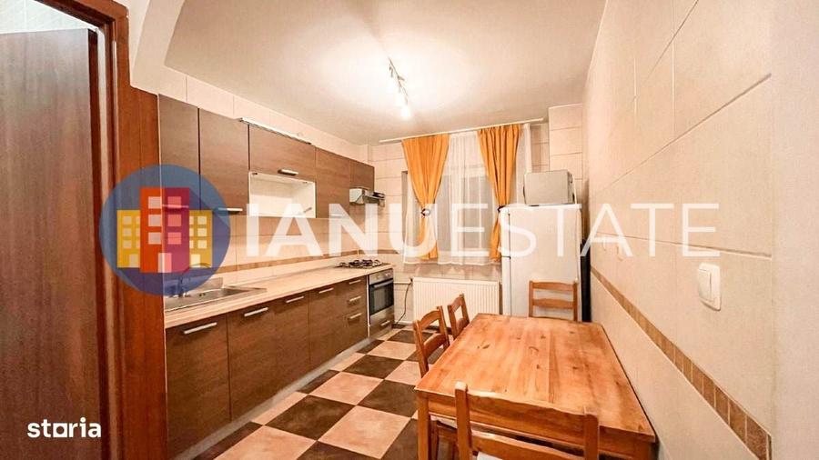 Apartament cu 3 camere semidecomandat în Tineretului
