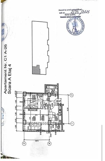 Apartament cu 2 camere decomandat în Exterior Vest