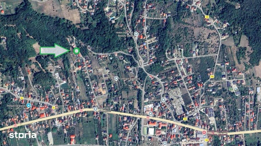 Teren de 350 mp, în Vlădești