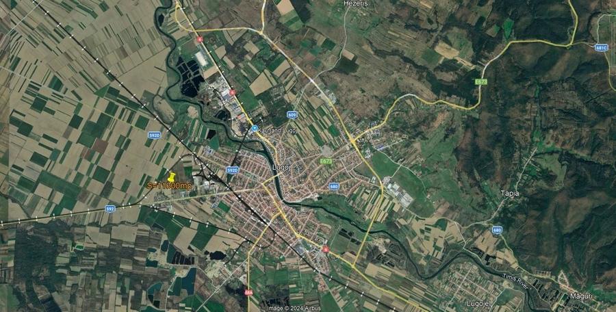 Teren Construcții intravilan de 11600 mp, în Periferie