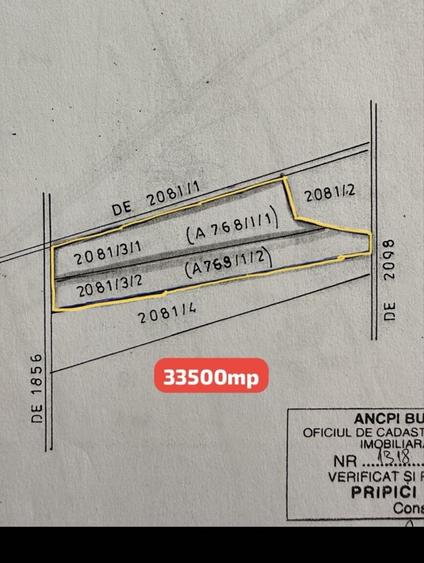Teren de 33500 mp, în Hărman