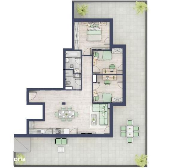 Penthause modern in Turnisor - 4