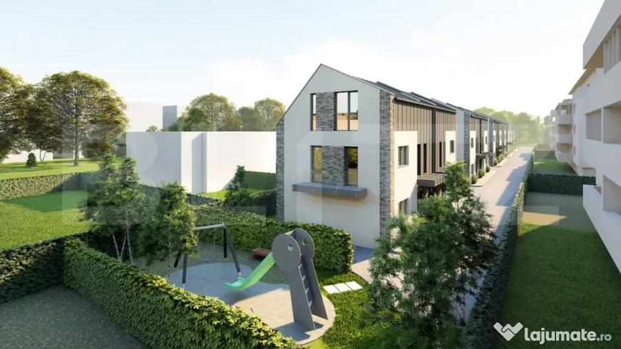 Duplex 4 camere, 120mp, 200 teren, proiect finalizat, zona T - Floresti (Cluj) - 15