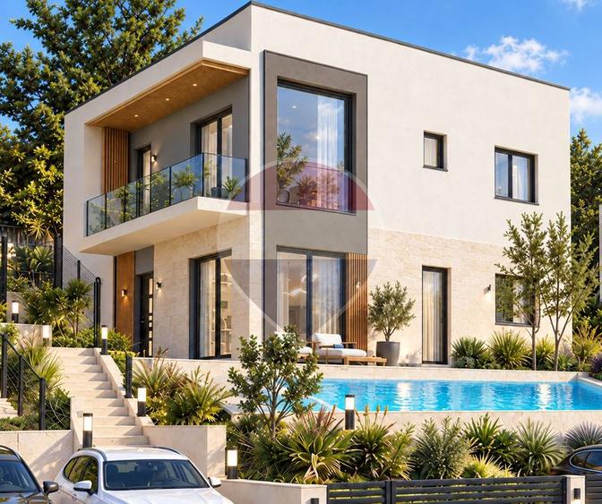 Casă individuală cu 5 camere cu Teren 450 Mp în Brănești