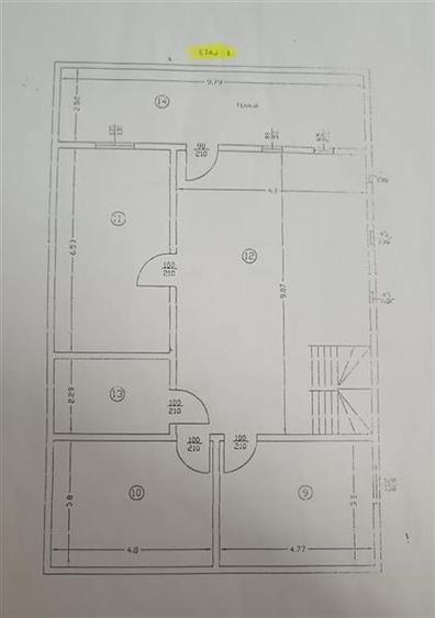 Casă individuală cu 8 camere cu Canalizare în Chitila