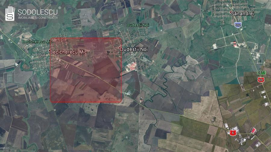 Teren Construcții intravilan de 1938 mp, în Becicherecu Mic