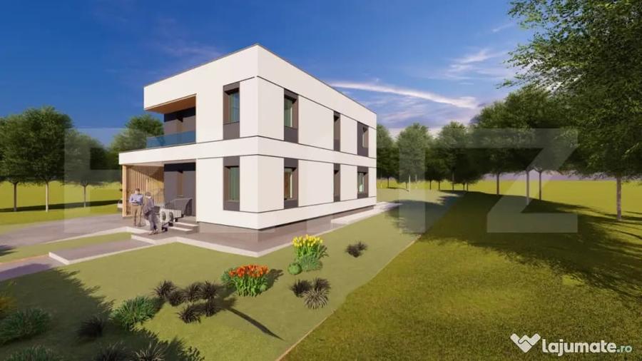 Casă cu 5 camere cu Teren 800 Mp în Sopor