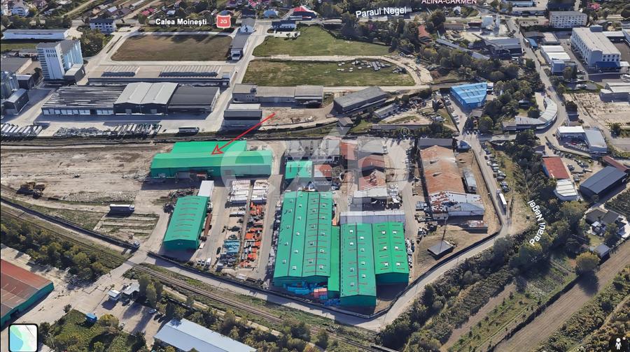 Spațiu industrial, de 3,028.1000976563 mp, în Calea Moinești