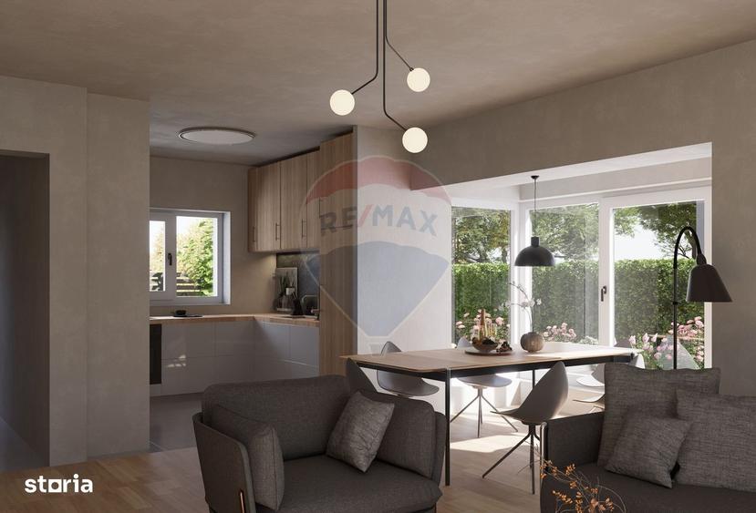 Casă cu 4 camere cu Teren 580 Mp în Stupinii Prejmerului