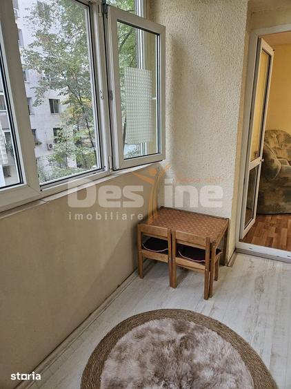 Apartament cu 2 camere semidecomandat, mobilat în Crângași