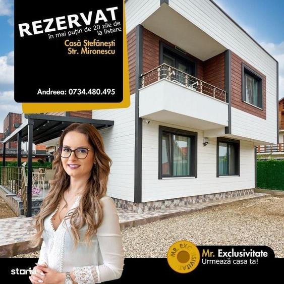 Casă cu 4 camere în Ștefănești