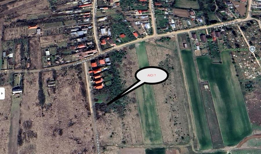 Teren Construcții intravilan de 680 mp, în Periș