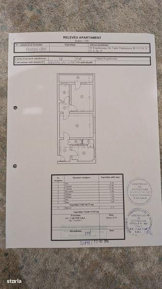 Apartament 2 camere 52 mp centru Mihail Kogalniceanu, ideal renovare - 6