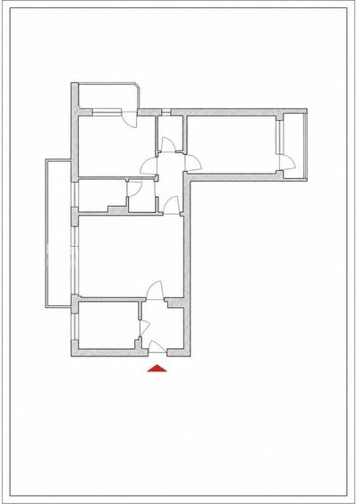 Apartament cu 3 camere în Tudor Vladimirescu