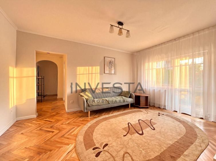 Apartament cu 3 camere semidecomandat, mobilat în Grigorescu