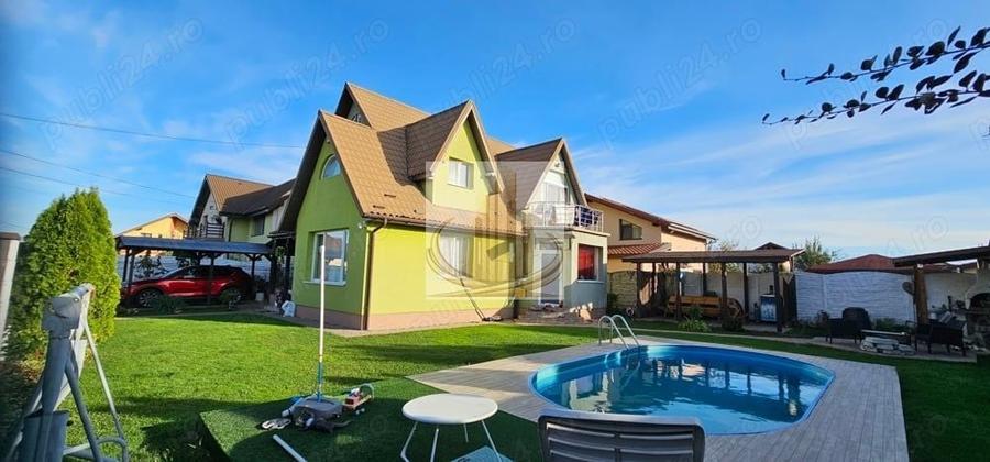 Casă individuală cu 6 camere cu Piscina în Săcălaz