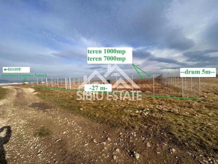 Teren agricol extravilan de 2000 mp, în Sud