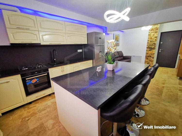Apartament cu 3 camere semidecomandat, mobilat în Baciu