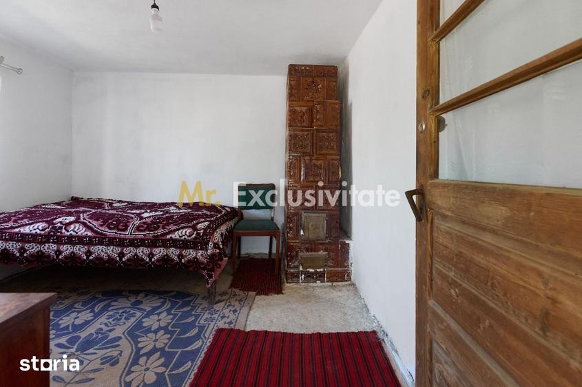 Casă cu 3 camere cu Teren 1200 Mp în Mălureni