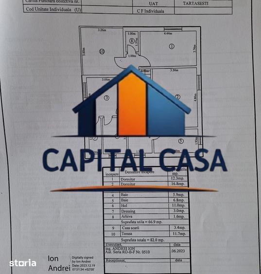 Casă cu 6 camere cu Teren 300 Mp în Tărtășești