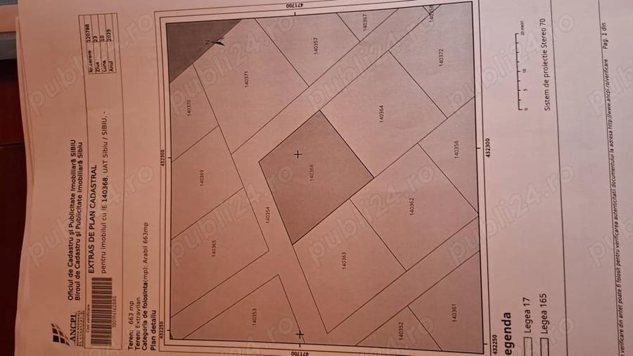 Teren de 1800 mp, în Exterior Vest