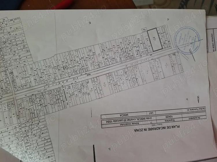 Teren de 10420 mp, în Central