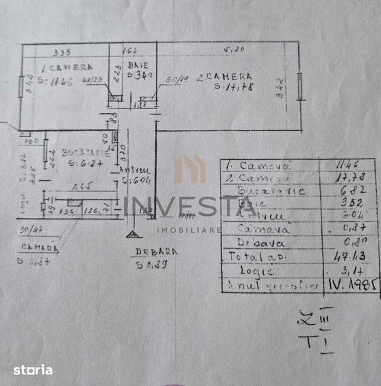Apartament cu 2 camere decomandat în Între Lacuri — fotografia 1