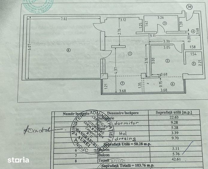 Apartament 2 camere decomandat cu terasa - COMPOZITORI - 11