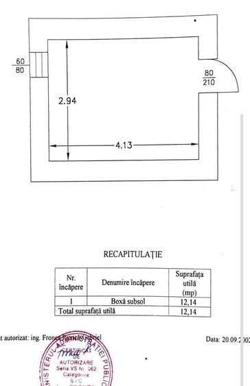 Apartament cu 2 camere decomandat, mobilat în Central