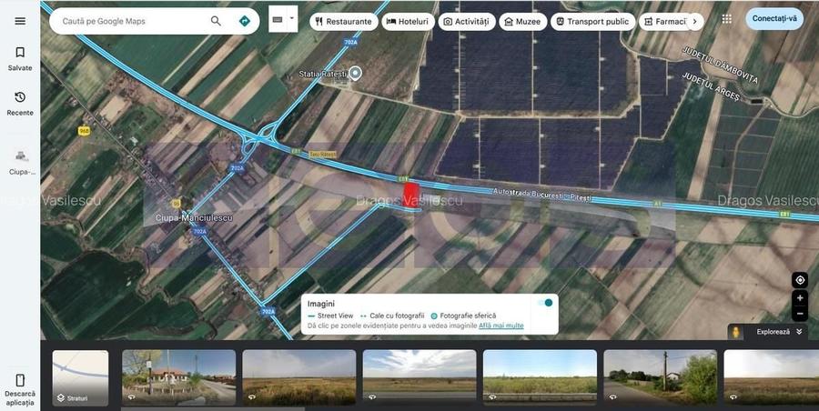 Teren agricol extravilan de 6302 mp, în Rătești