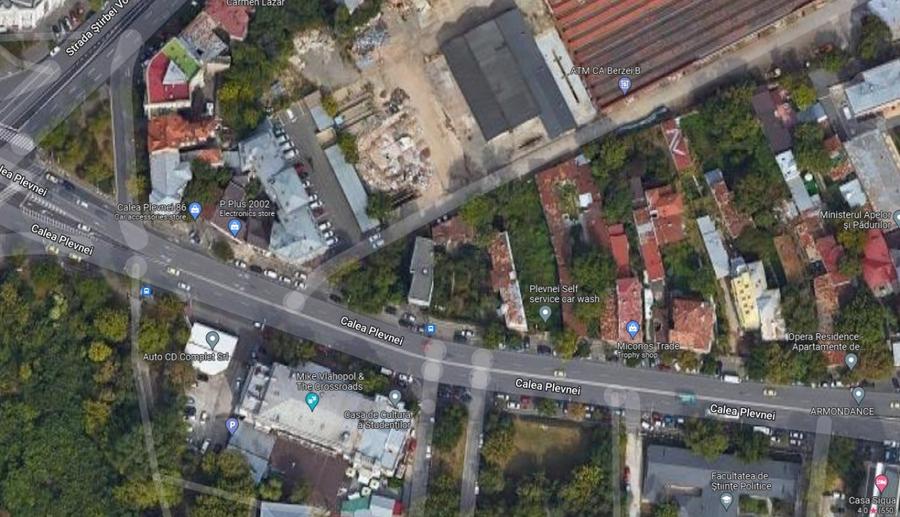 Teren Construcții intravilan de 648 mp, în P-ța Operei