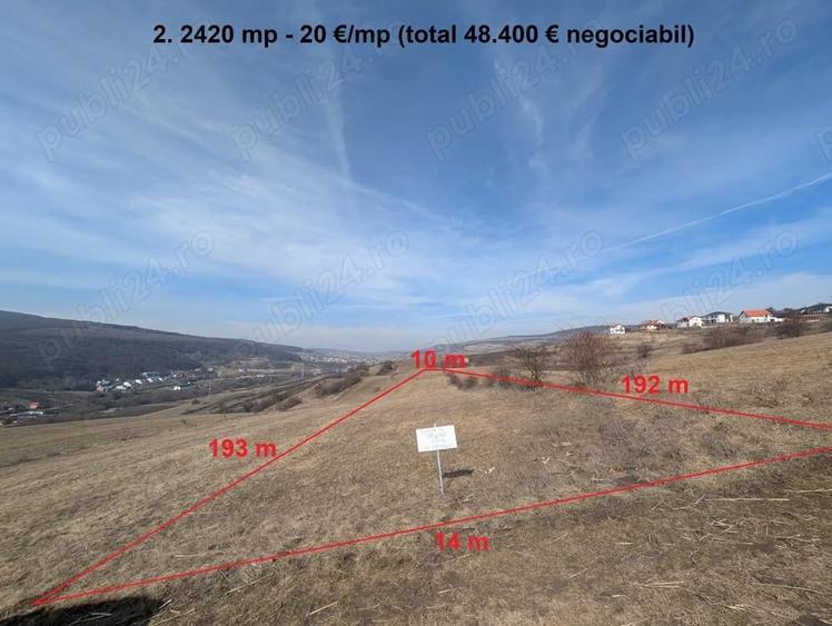 Vand terenuri extravilane langa Cluj-Napoca (Popesti, com. Baciu) - 1