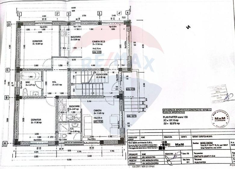Casă cu 4 camere cu Teren 400 Mp în Central