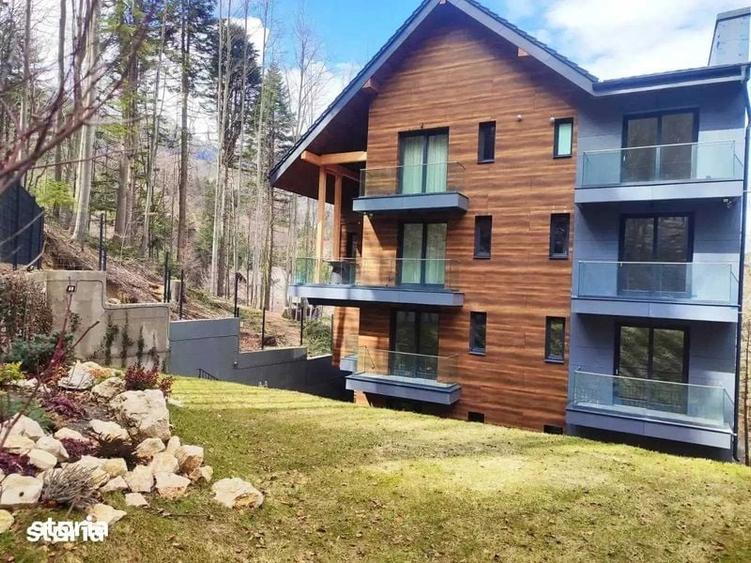 Apartament in Busteni Zamora terasa, curte interioara finisaje premium - 8