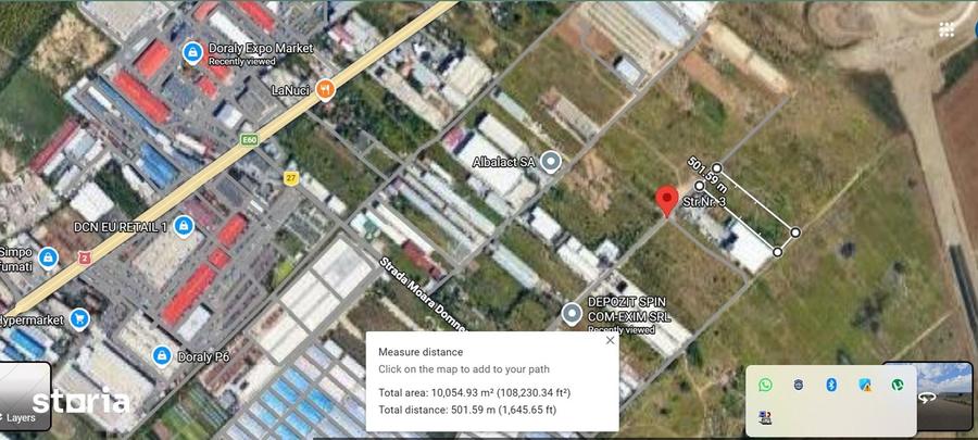 Vand teren 10.000 mp in spate la Doraly Market - 1
