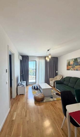 Apartament cu 2 camere semidecomandat, mobilat în Domenii