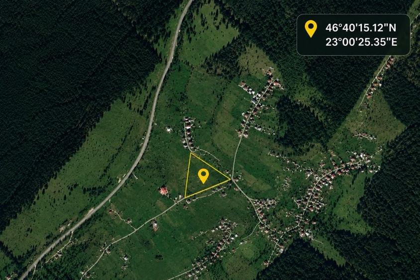 Teren de 4312 mp, în Beliș